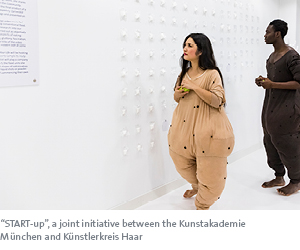 START-up, a joint initiative between the Kunstakademie München and Künstlerkreis Haar