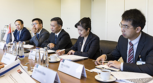 Delegation from CNIPA at the EPO in Munich in September 2019