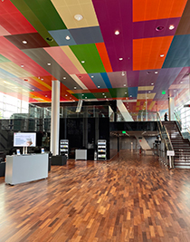 The new main building