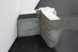 Isa Melsheimer - Gebäude (Brandwand), 2007